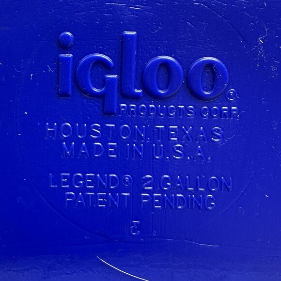 Vintage KOOL-AID Plastic Igloo Legend 2 Gallon Cooler Dispenser Kool Aid - Picture 5 of 8